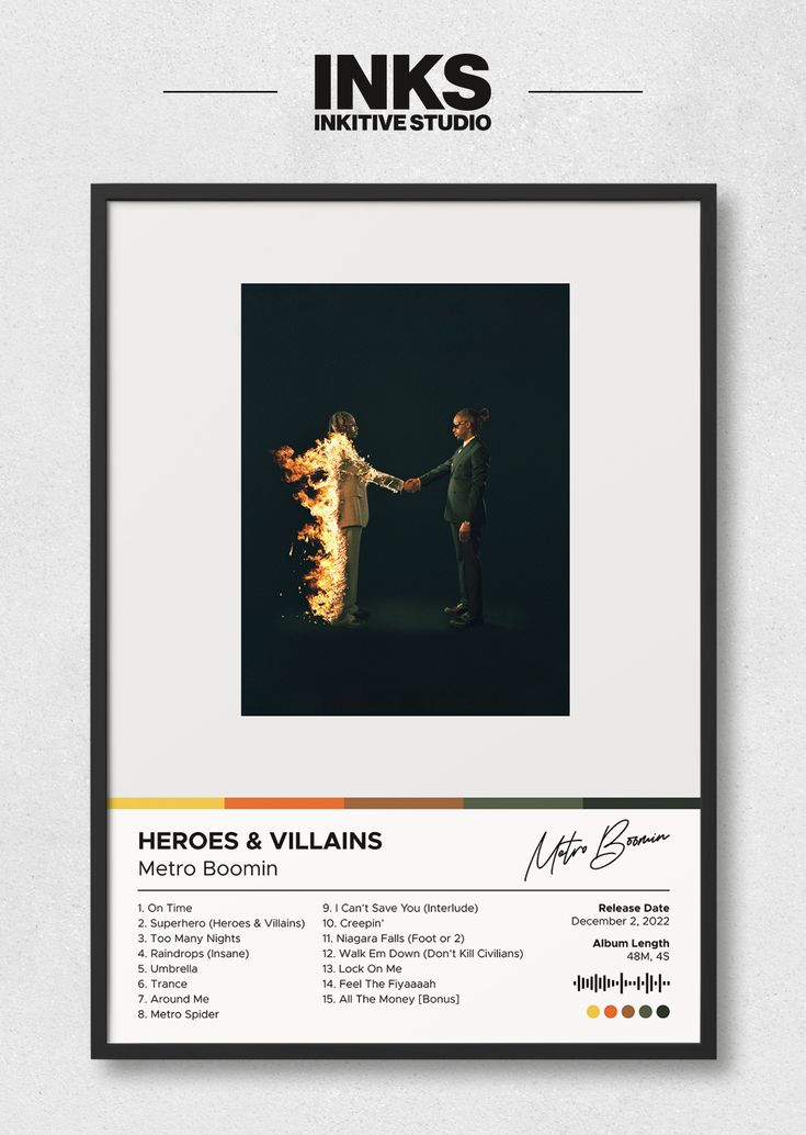 The Metro Boomin - Album Heroes & Villains (Deluxe Edition)